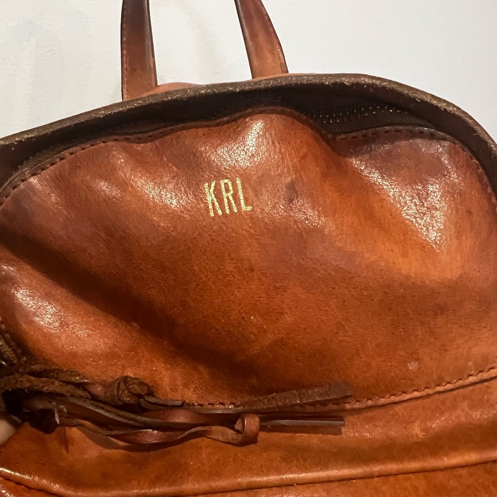 MADEWELL BUNDLE Leather backpack bag jeans seersucker skirt leggings tan… - Picture 15 of 16